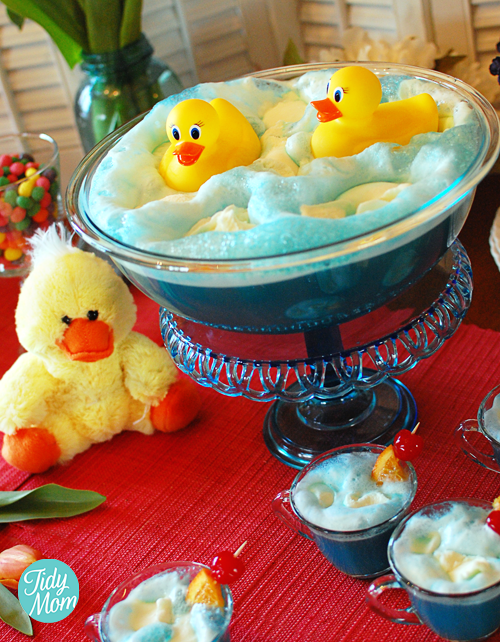 Tidy Mom Ducky Baby Shower Punch